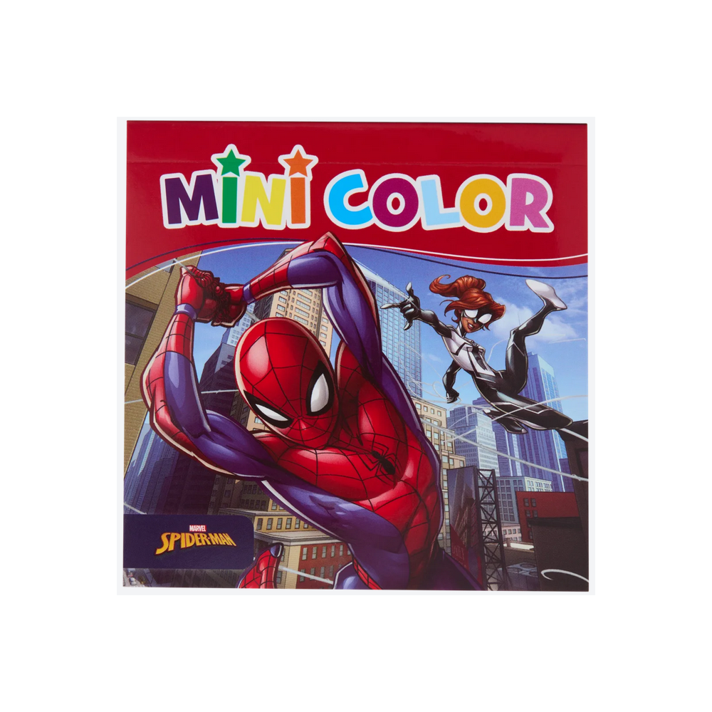 Livre de coloriage minicolor spiderman