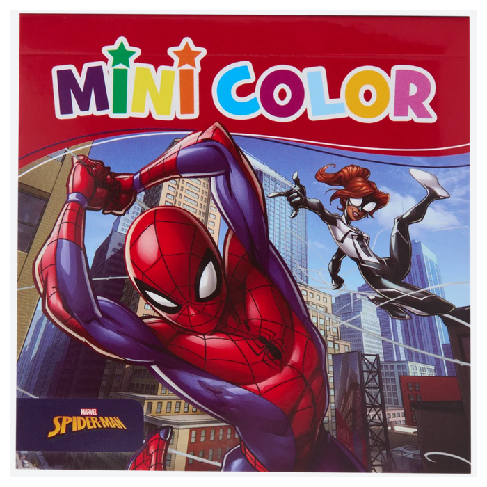 Livre de coloriage minicolor spiderman